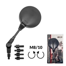 BCR Specchio Universale Snodabile con Adattatori M8/M10
