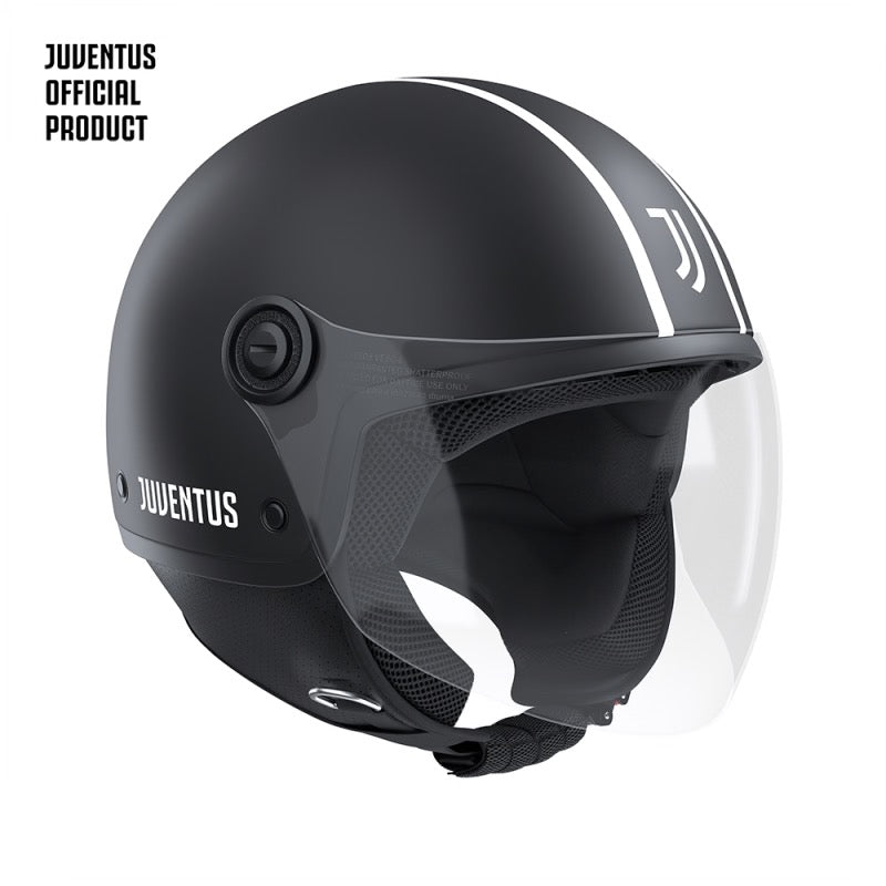 TUCANO URBANO Casco EL'JETTIN JUVENTUS Stripes Matt Black JJELJ