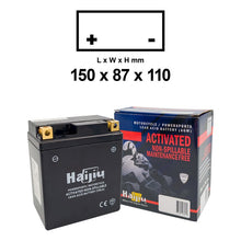 HAIJIU Batteria HTZ14S-FA Sigillata Precaricata