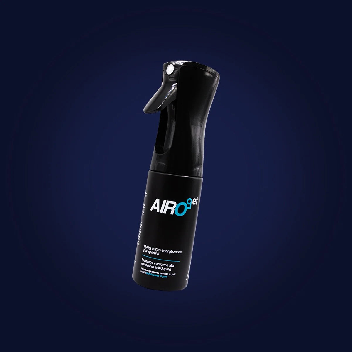 AIROGET Spray corpo energizzante per sportivi