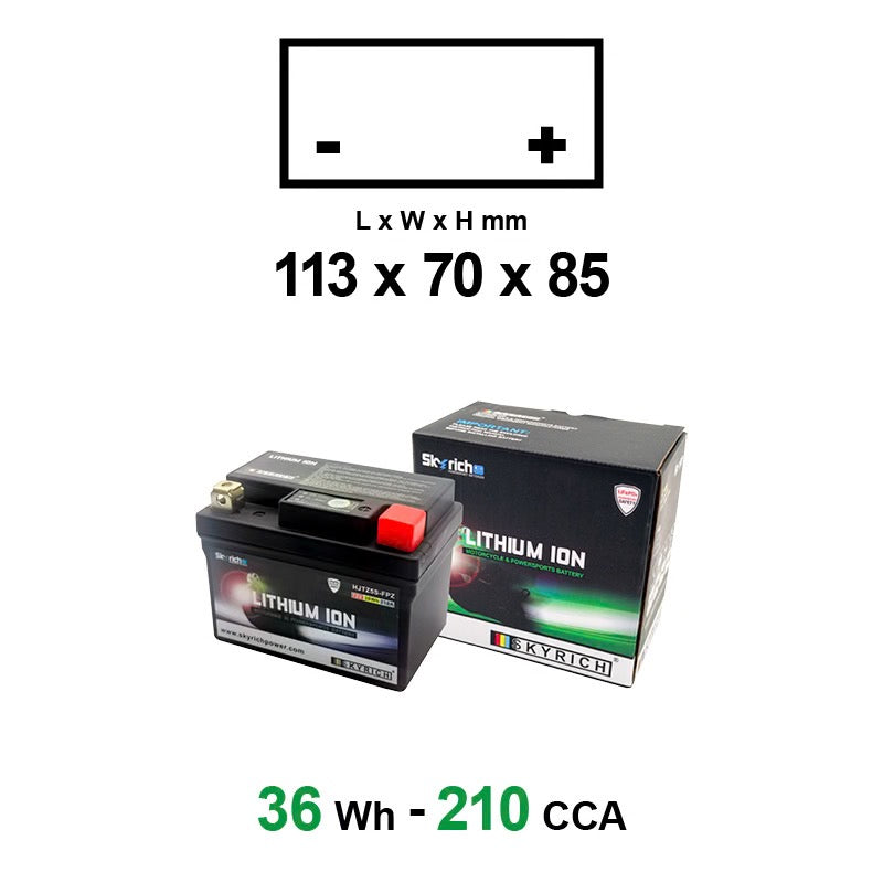 BATTERIA SKYRICH HJTZ5S-FPZ al Litio (LiFePO4)