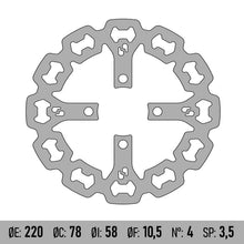 Disco Freno BRENTA BD135F - HONDA PCX 125/150 [ANT]