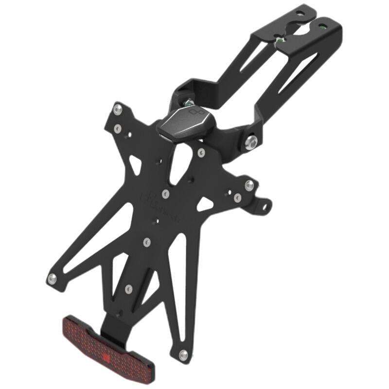 LIGHTECH Kit Portatarga Regolabile per Yamaha R1 2009-2014