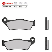 R - ATTACK - PASTIGLIA MESCOLA CM - CARBON CERAMICA - Race Moto Shop