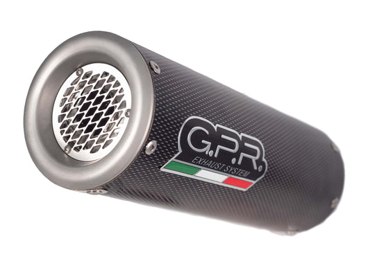 GPR EXHAUST COMPATIBLE WITH YAMAHA YZF R6 2017-2020, M3 POPPY, FULL RACING EXHAUST, SUPPLIED WITH SPECIFIC MANIFOLD, NOT LEGAL FOR ROAD USE