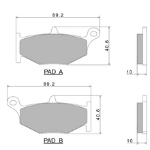 PASTIGLIE FRENO NISSIN A0950 PREMIUM SEMI-METALLIC