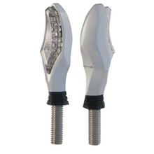 COPPIA FRECCE LED ARGENTO RMS