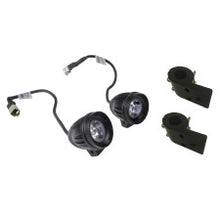 Kit proiettori fendinebbia universali Accossato, fornito con staffa di supporto