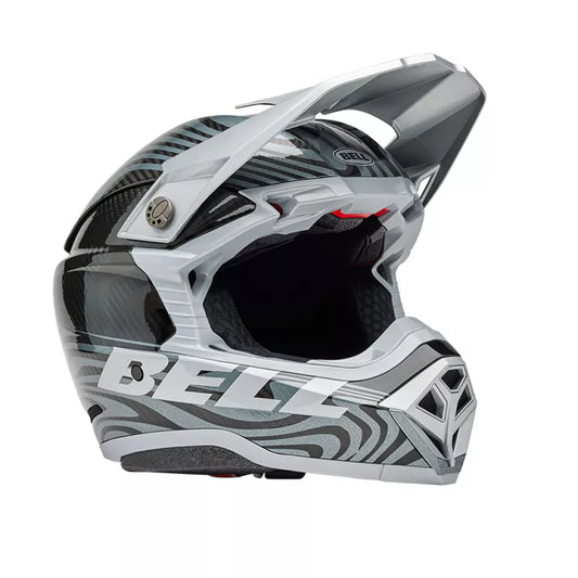 CASCO BELL MOTO-10 SPHERICAL 2025 CORTEX ARGENTO/GRIGIO ECE 06