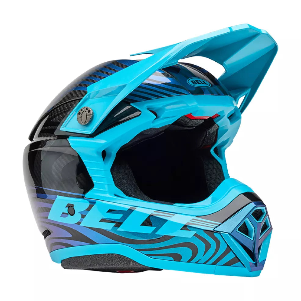 CASCO BELL MOTO-10 SPHERICAL 2025 CORTEX BLU ECE 06