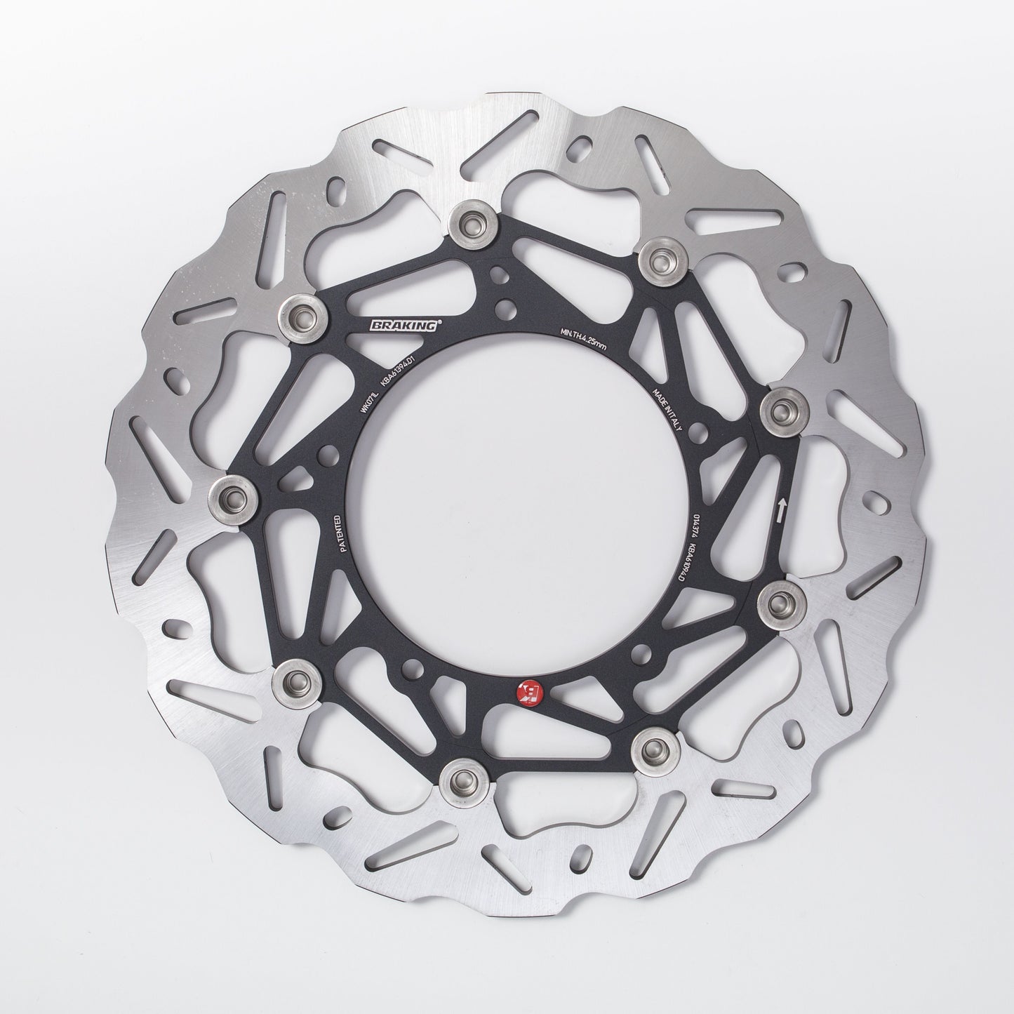 BRAKING DISCO WAVE FLOTTANTE AL-HUB SK2 Ø320 YAMAHA ANTERIORE SX