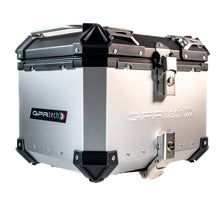 BAULETTO GPR TECH TOP CASE ALPI-TECH 35 LT. SILVER BAULETTO TOP CASE IN ALLUMINIO, COLORE ARGENTO CON PIASTRA UNIVERSALE INCLUSA
