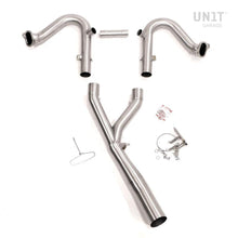 UNIT GARAGE COLLETTORE MARMITTA SENZA CATALIZZATORE LC IN INOX