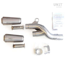 UNIT GARAGE MARMITTA GP-STYLE TERMINALI IN TITANIO BMW R 1200 GS / R 1250 GS