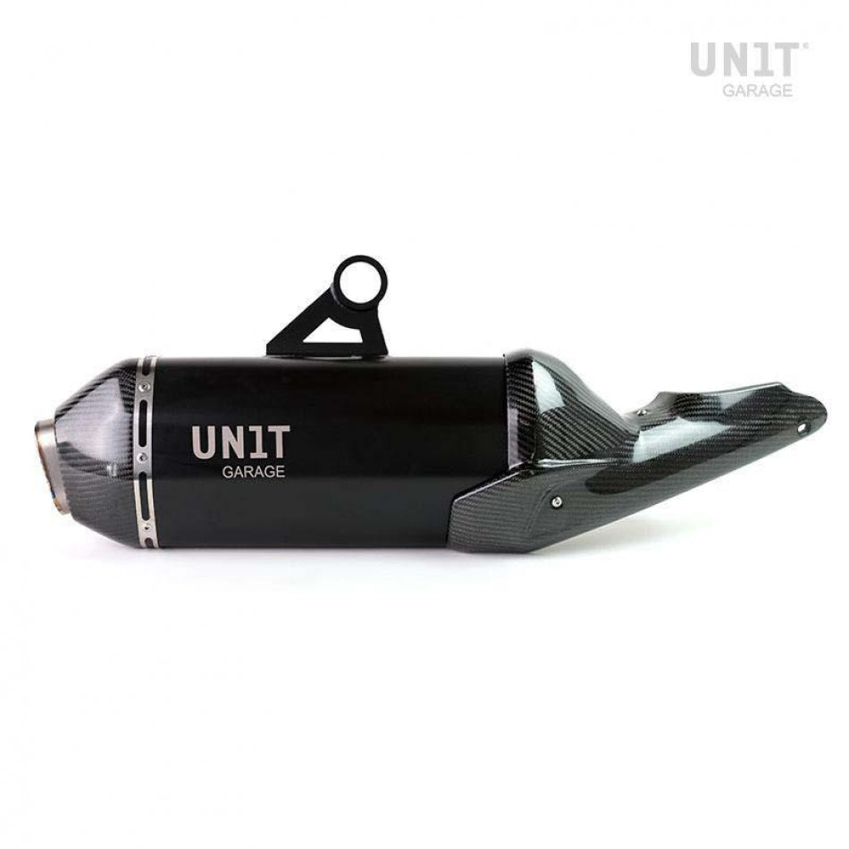 UNIT GARAGE MARMITTA RAD NERA BMW R 1200 GS / R 1250 GS