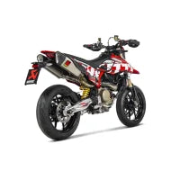AKRAPOVIC Ducati Hypermotard 698 Mono / RVE 2025 Slip-On Line (Titanium)