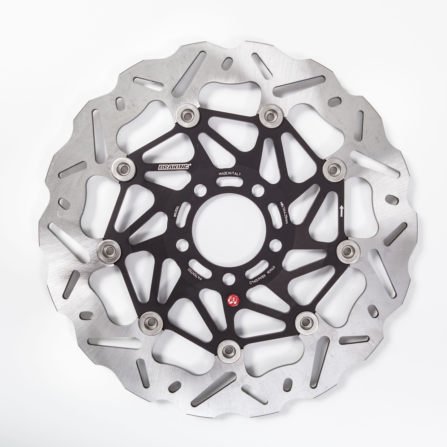 BRAKING DISCO WAVE FLOTTANTE ANTERIORE SINISTRO AL-HUB SK2 Ø310