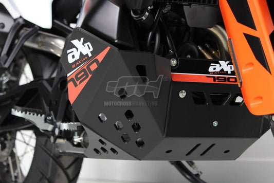 Piastra paramotore Adventure AXP KTM 790/890 ADVENTURE / R nero