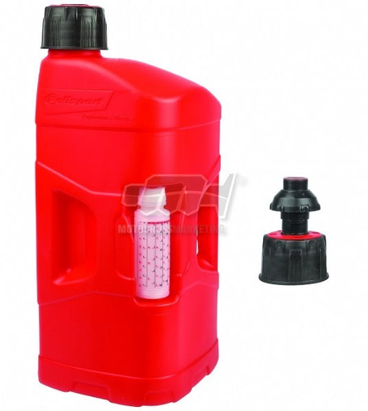 ProOctane POLISPORT 20 liter can with pressure dispenser cap with automatic flow stop