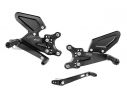 BONAMICI RACING ADJUSTABLE REAR FOOTPEGS TRIUMPH STREET TRIPLE 765 / R / RS 2023