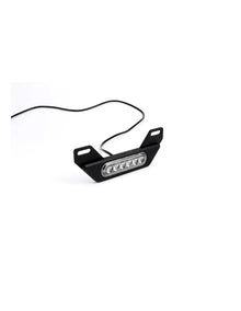 DENALI Portatarga moto con luce freno ausiliaria