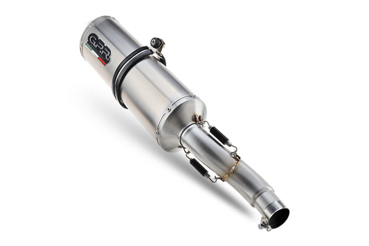 GPR EXHAUST COMPATIBLE WITH HONDA CRF 300 L / RALLY 2021-2023, SATINOX, APPROVED EXHAUST SILENCER, SUPPLIED WITH REMOVABLE DB KILLER, CATALYST AND MANIFOLD