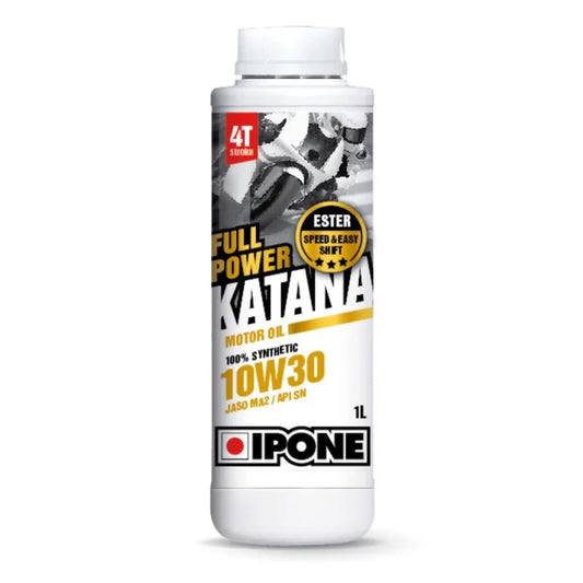 IPONE Engine Oil FULL POWER KATANA 10W30 Synthetic 4T (1lt) 