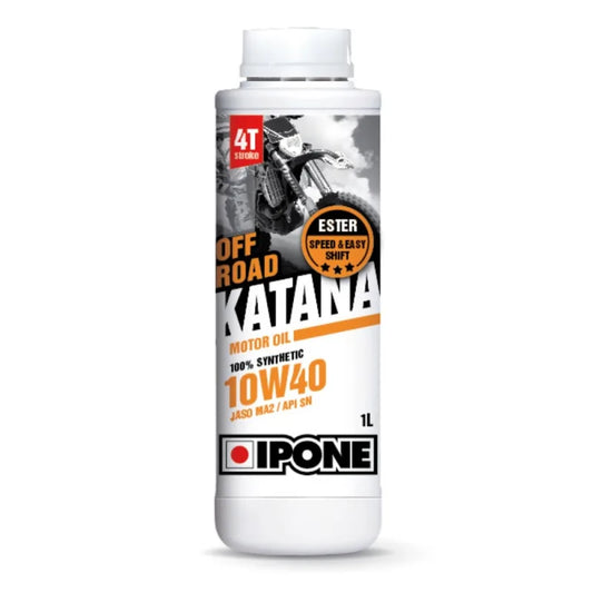 IPONE Engine Oil KATANA OFF-ROAD 10W40 Synthetic 4T (1lt) 