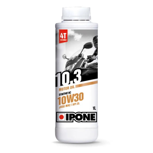 IPONE Engine Oil 10.3 10W30 Synthetic 4T (1lt) 