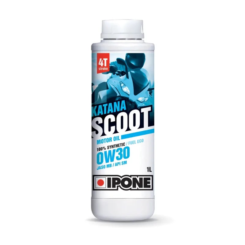 IPONE Engine Oil KATANA SCOOT 0W30 Synthetic 4T (1lt) 