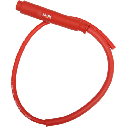 NGK RACING CR1 SHIELDED SPARK PLUG CABLE, STRAIGHT CONNECTION