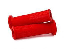 PAIR OF DOMINO STYLE OPEN RED GRIPS 