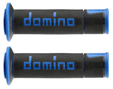 COPPIA-MANOPOLE-NERO-BLU-ROAD-RACING