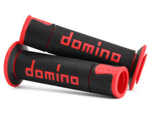 COPPIA MANOPOLE NERO/ROSSO ROAD-RACING