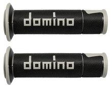 COPPIA MANOPOLE NERO/GRIGIO ROAD-RACING