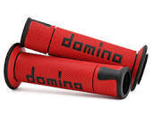 COPPIA MANOPOLE ROSSO/NERO ROAD-RACING