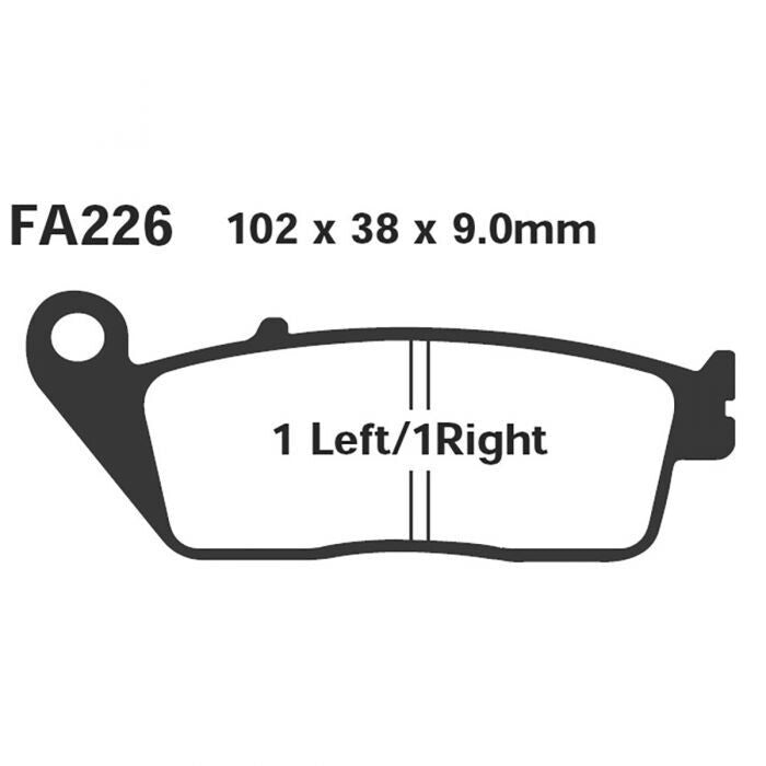 EBC FA226 BRAKE PADS