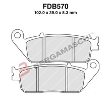 FDB570P - FERODO FDB570P PADS