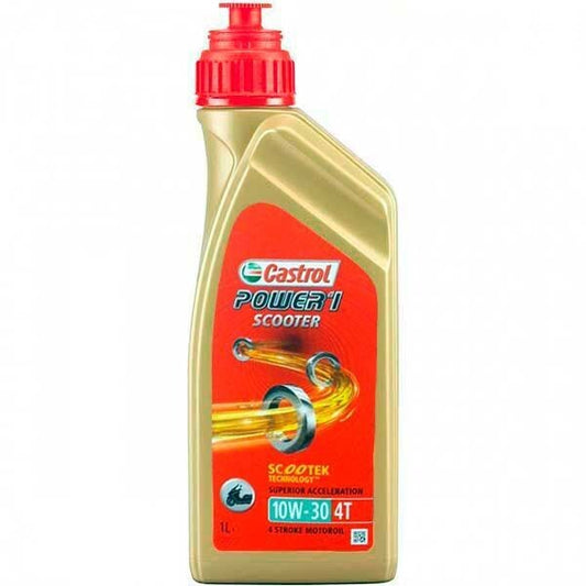 OLIO CASTROL POWER 1 10W-30 SCOOTER 4T 1 LT