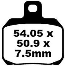 BRAKE PADS BURGMAN 125/150 (<2006) REAR EBC BRAKES SFA266
