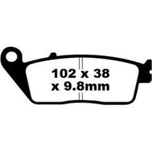 EBC SFA PADS HONDA SILVERWING YAMAHA VERSITY 300, X-CITY 250