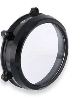CNC RACING Carter trasparente per frizioni ad olio Ducati Panigale V4 colore nero