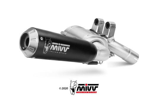 MIVV X-M1 INOX NERO BMW F900XR 2020-2023