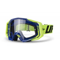 UFO MOTOCROSS MYSTIC GLASSES BLUE AND FLUO YELLOW